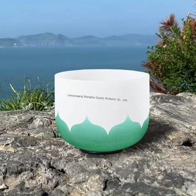 Saf Kuvars Kristal Şarkı Kutusu Çakra İyileştirme ve Meditasyon için Dijital Müzik Ölçeği ile