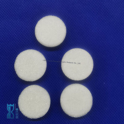 Laboratuvar cihazı gaz ve sıvı filtrasyonu kuvars kum çekirdek kuvars filtre diski