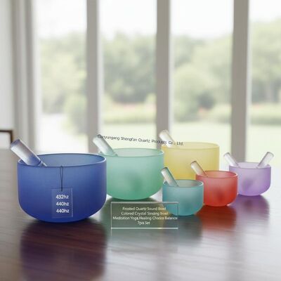 7 Çakra Dengeleme Kuvars Şarkı Kasesi, 12 Müzik Notalı ve Yüksek Sıcaklık Dayanımlı Meditasyon İçin
