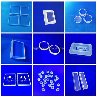 High Temperature and Corrosion Resistant Quartz Step Plate Can Be Customized for Experimental
