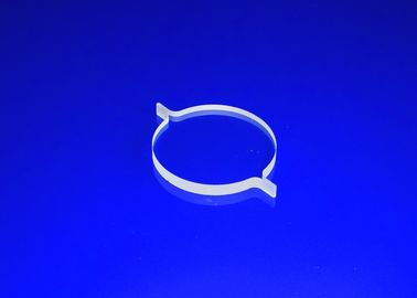 Küresel Şekil Sigortalı Silika Cam Levhalar Çift Konveks +/- 0.02mm Tolerans Kuvars Cam Levha