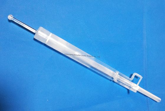 1100°C Çalışma Sıcaklığı, %99,99 SiO2 Saflığı ve Yüksek Işık Geçirgenliğine Sahip Füzyon Silika Kapiler Kuvars Cam Tüp