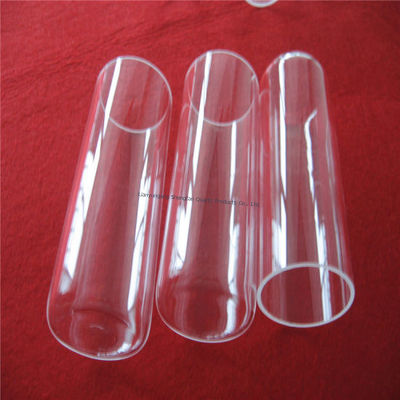 Yüksek Saflık 99,99% SiO2 Kuvars Cam Tüpü, Yarım iletken uygulamaları için 1180 °C Annealing Noktası ve 1100 °C Dehne Noktası