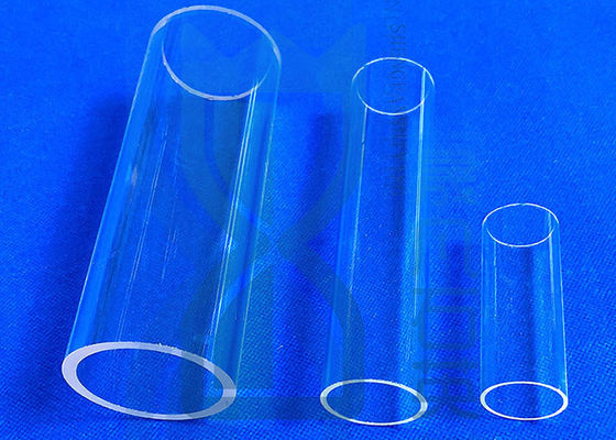 1750 ℃ ​​Ultraviyole Lambalar Sigortalı Kuvars Test Tüpü