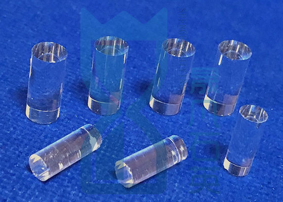 Özelleştirilmiş Çap Açık Sigortalı Kuvars Cam Çubuk Yüksek Hassasiyetli Optik Kuvars Cam Işık Kılavuz Çubuğu