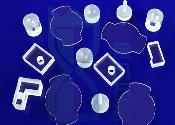 Üreticisi Yüksek Akışkanlı Özel Optik Erimiş Kuvars Cam Plağı