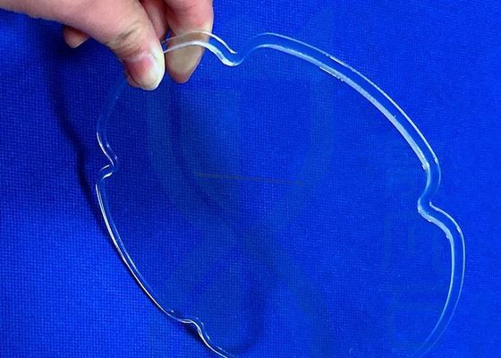 99.99% High Purity Quartz Plate Laser Grooving Fused Silica Quartz Glass Window