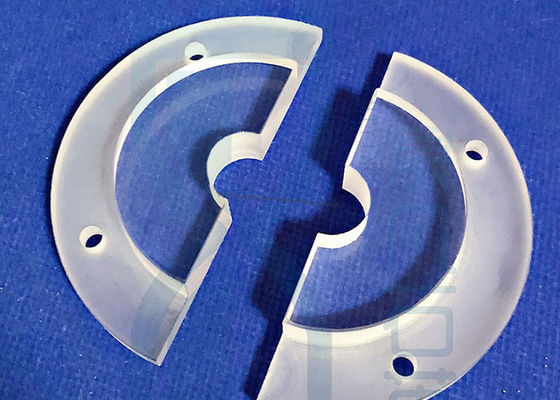 Yüksek hassasiyetli JGS1 JGS2 JGS3 Kuvars cam plaka cam kuvars plaka CNC işlemi ölçüsüne göre kesilmiş erimiş silikon kuvars cam diski