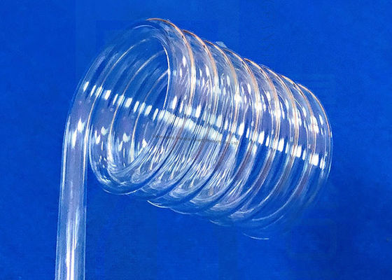 Yüksek sıcaklığa dirençli UVC ışığı için 300 mm OD Açık Kuvars Cam Tüp