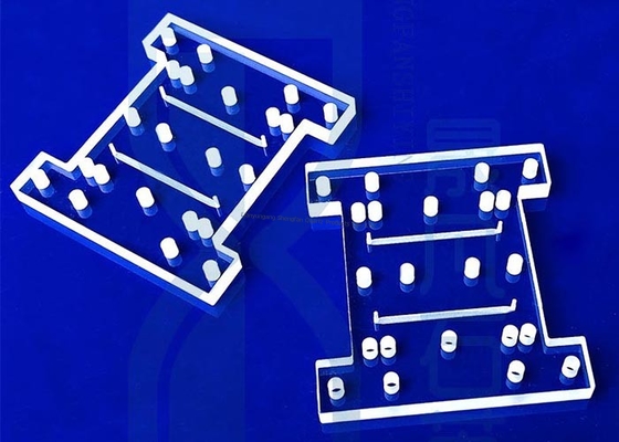 CNC Yapılandırma Yüksek Sıcaklıklı Kuvars Cam Plağı Sertleme Makinesi İçin