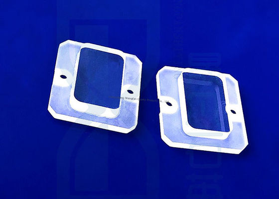 Yüksek hassasiyetli JGS1 JGS2 JGS3 Kuvars cam plaka cam kuvars plaka CNC işlemi ölçüsüne göre kesilmiş erimiş silikon kuvars cam diski