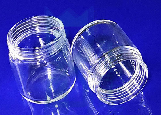 Vidalı Şeffaf Özel Laboratuvar Reaktif Şişesi 1750 ℃ ​​Erime Noktası