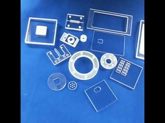 OEM ODM Şeffaf Cam Plaklar Asit Karşıtı Yüksek Işık İletimliliği Güvenilir Kuvars