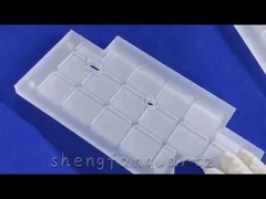 SiO2 Kuvars Hassas Cam İşleme Plaka CNC Özel Yapım