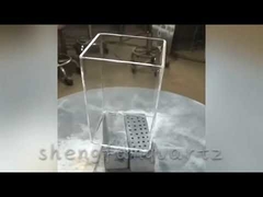 Yüksek Sıcaklık Silika Kuvars Cam Pota Isıtma Veya Kimyasal İşlemler İçin