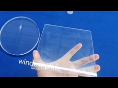 Kuvars Cam Levha Kaynak Düz Sac Optik Gözetleme Camı Pencere