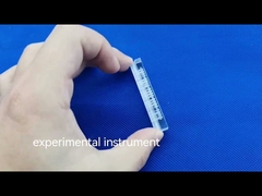 Yüksek Geçirgenlikli Kuvars Cam Çubuk Lazerle Delme Yarı İletken Delik Açma