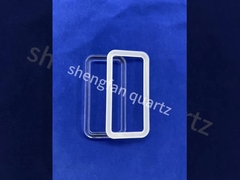 Fabrika özel yüksek sıcaklığa dayanıklı şeffaf kuvars halka