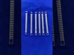 Fabrika özel korozyona dayanıklı kuvars yuvarlak çubuk kuvars boa