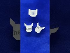 Cnc yarı iletken, şeffaf olmayan, buzlanmış, delikli kuvars levhası