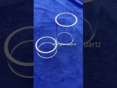 Fabrika Özel Kuvars Cam Borusu Büyük Diametresi