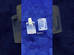 Vida İpliği Sargı Erimiş Silika Kuvars Cam Tüp Halkası