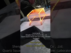 Fabrika özel yüksek sıcaklık ve korozyona dayanıklı kuvars kapları ve kuvars kare silisi