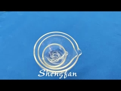 Çeşitli Uygulamalar için Füzyon Silika Pota Premium Kuvars Tüpleri