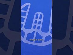 Yarı İletken Demosu İçin Kare Şekilli Termostabil Kuvars Cam Plakayı Görüntüleyin