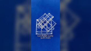 Özel Kuvars Cam Tekneler Yüksek Sıcaklığa Dayanıklı