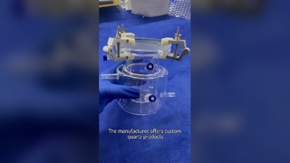 Reaktörler için Yüksek Kaliteli Kuvars Cam