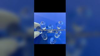 Fabrika Yüksek Sıcaklık Şeffaf Kuvars Tüp Şeffaf Kuvars Cam Tüp